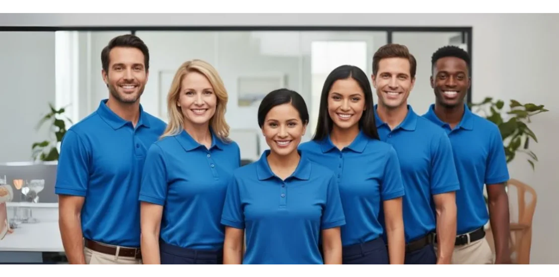 Polo shirt custom corporate uniform