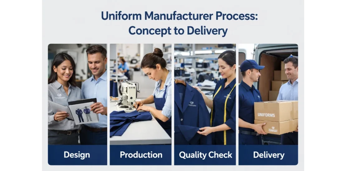 Uniform manufacturer process