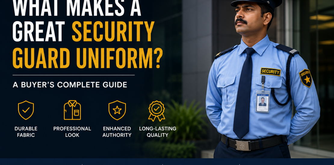What makes great security guard uniform manufacturer complete guide