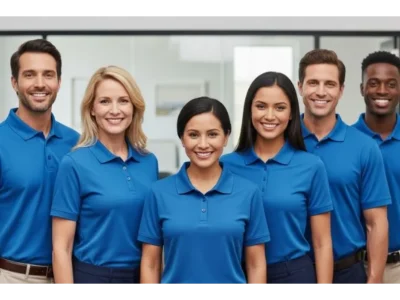 Polo shirt custom corporate uniform